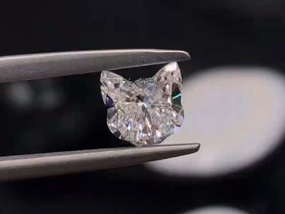 猫カット　ホワイトダイヤモンド