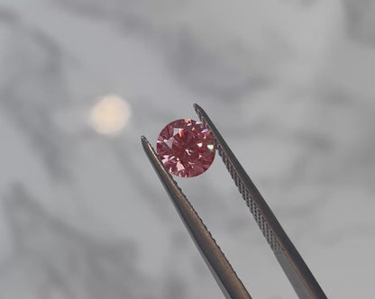 ピンクダイヤモンドプラチナネックレス